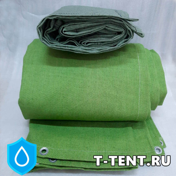Брезентовый тент водоотталкивающий 4х8